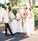 Elegant White Mermaid Chiffon Bridesmaid Dresses, Long Sleeveless Wedding Party Dress STC15218