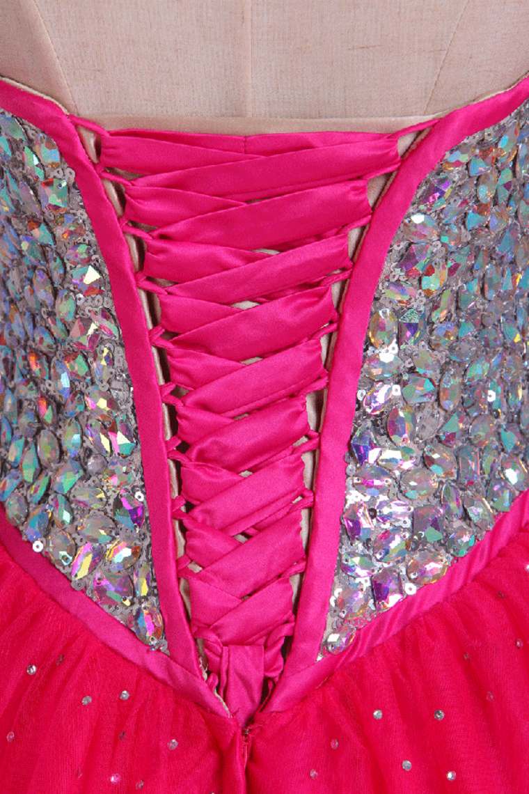 2024 Quinceanera Dresses Sweetheart Ball Gown Floor-Length Beaded