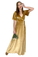 Maren Floor Length Short Sleeves V-Neck Velvet A-Line/Princess Natural Waist Bridesmaid Dresses