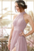 Kyra Sleeveless Chiffon Scoop Natural Waist A-Line/Princess Floor Length Bridesmaid Dresses