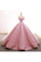 Ball Gown Off The Shoulder Satin Prom Dress With Appliques Long Quinceanera STCPDJZ6JB1