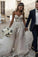 Sweetheart Strapless Lace Rustic Wedding Dresses Long Tulle Beach Wedding Dress