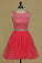 2024 Scoop Homecoming Dresses A Line Tulle With Applique &