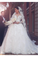 A Line Round Neck Tulle Wedding Dresses With Appliques Wedding STCPYP3F2BA