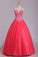 2024 Quinceanera Dresses Ball Gown Sweetheart Floor Length Beaded Bodice