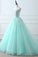 Sweetheart Puffy Tulle Prom Dress With Lace Appliques Long Graduation STCPKFJ5ZSA