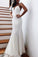 Princess Spaghetti Straps Backless V Neck Mermaid Wedding Dresses Bridal Dresses STC15306