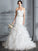 Trumpet/Mermaid Sweetheart Sleeveless Ruffle Sweep/Brush Train Satin Wedding Dresses TPP0006209