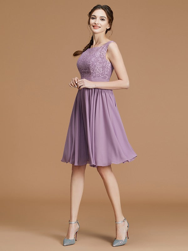 A-Line/Princess One-Shoulder Sleeveless Floor-Length Ruched Tulle Bridesmaid Dresses