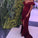 Stylish Off Shoulder Split- Front Red Long Prom/Evening Dress